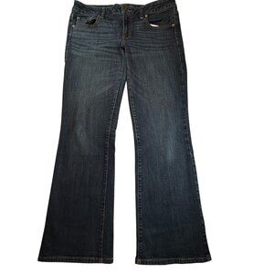 American Eagle Dark Washed Favorite Boyfriend Jeans- Womens Size 12